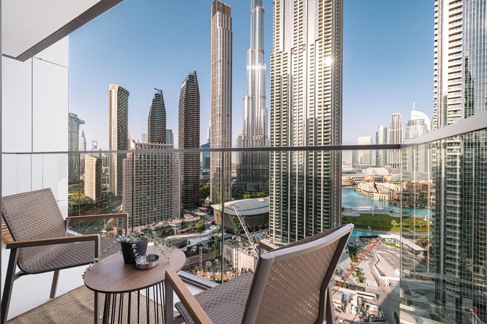 Burj Crown - Downtown Elegance Opera Boulevard View By Mall Apartment *